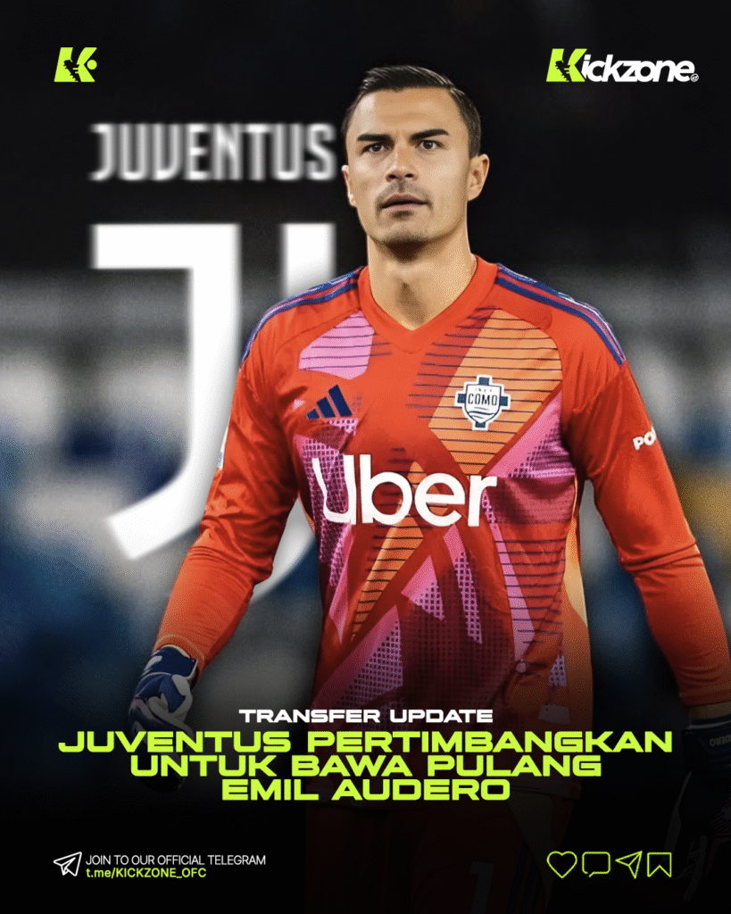Emil Audero dirumorkan akan kembali ke Juventus setelah kontraknya bersama Como
