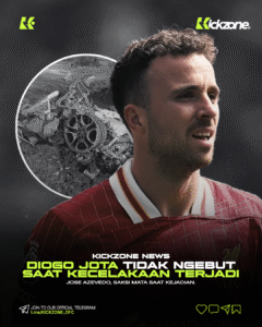 Saksi mata bantah Diogo Jota ngebut sebelum kecelakaan