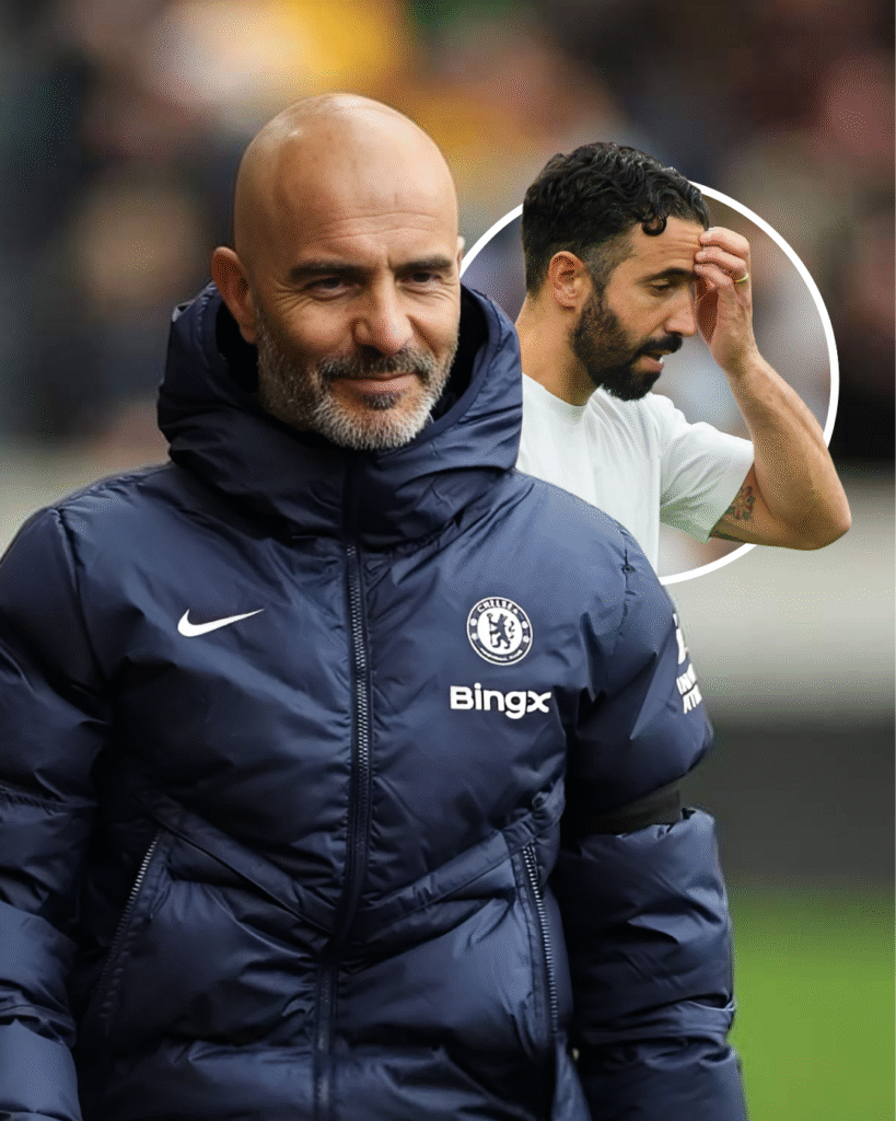 Enzo Maresca dan Ruben Amorim jelang duel Manchester United vs Chelsea di Old Trafford