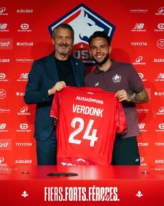 Calvin Verdonk resmi bergabung dengan Lille dari NEC Nijmegen dengan kontrak hingga 2028.
