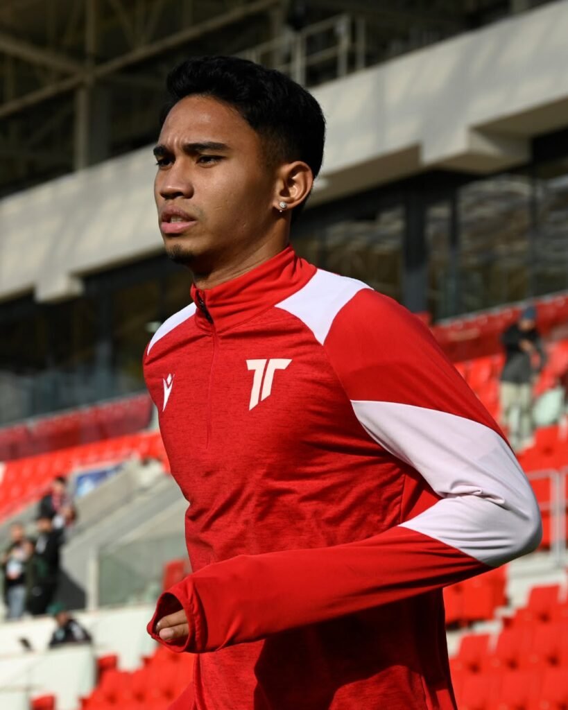 Marselino Ferdinan menjalani debut bersama AS Trencin di Liga Slovakia melawan MFC Skalica.