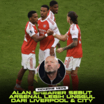Alan Shearer memuji performa solid Arsenal di Liga Inggris musim 2025