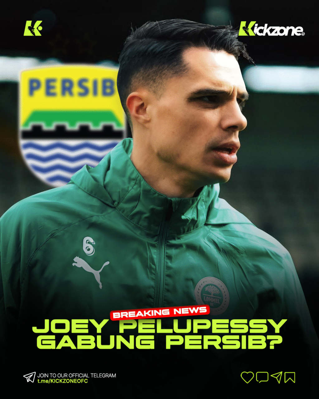 Joey Pelupessy dihubungkan dengan Persib Bandung usai kedatangan Thom Haye dan Eliano Reijnders