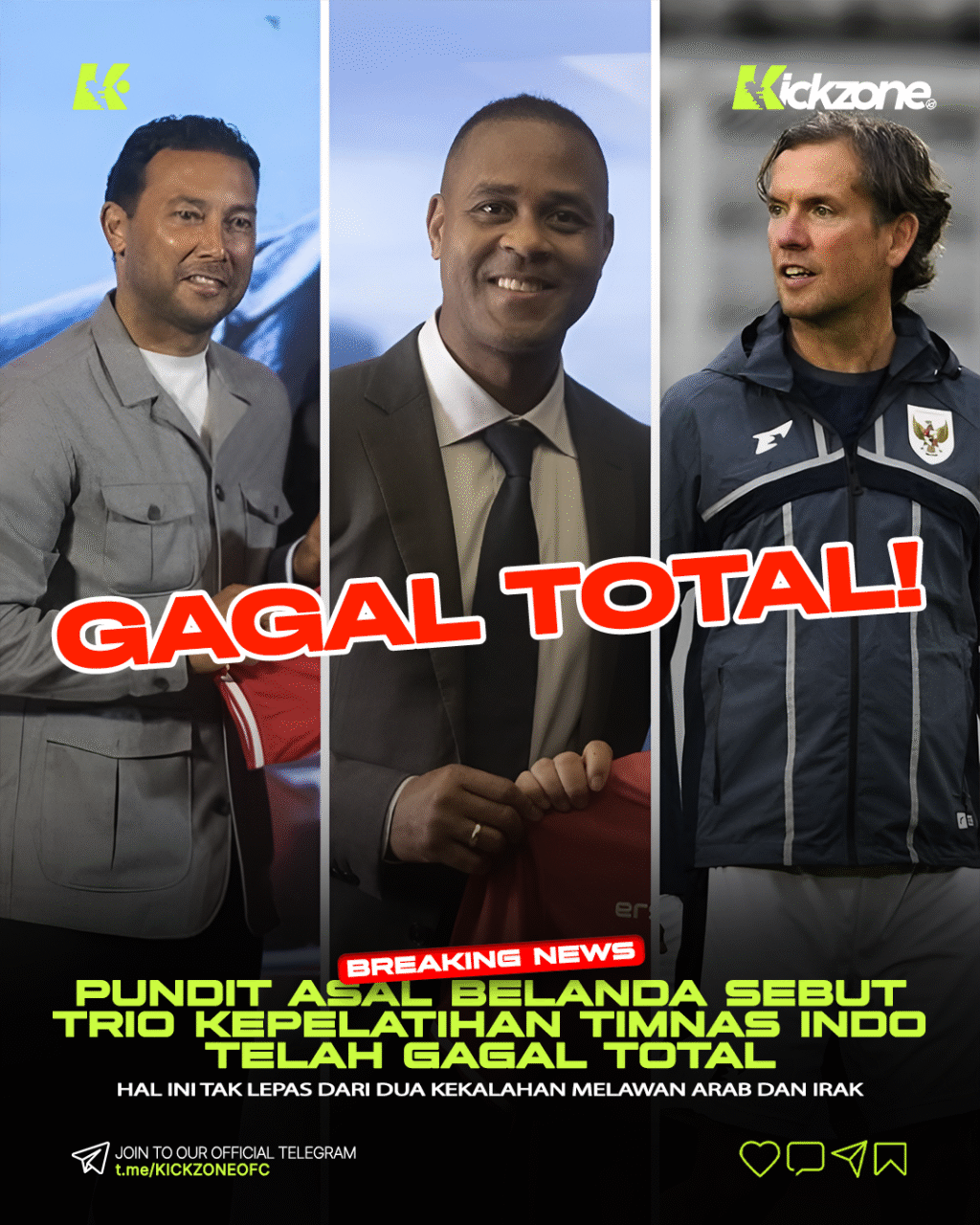 Valentijn Driessen kritik Patrick Kluivert dan staf pelatih Belanda di Timnas Indonesia